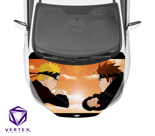 Naruto & Pain Anime Hood Wrap 65" X 50"