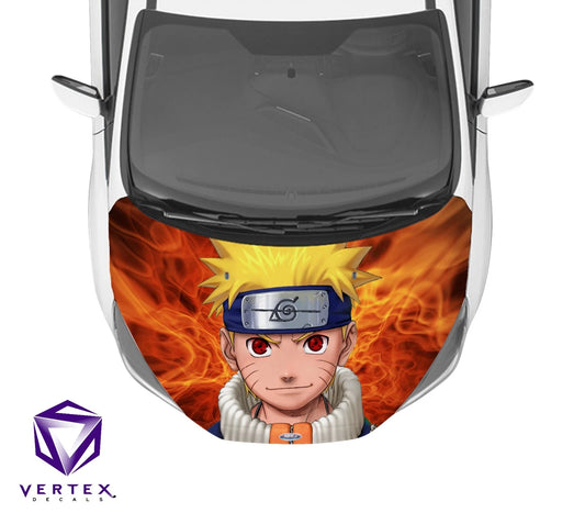 Naruto Anime Hood Wrap 65" X 50"
