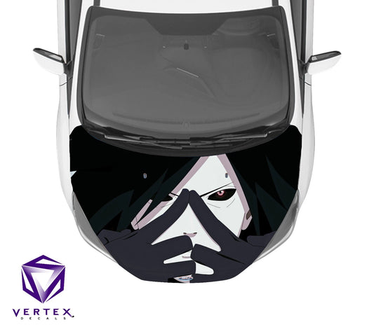 Madara Uchiha Anime Hood Wrap 65" X 50"