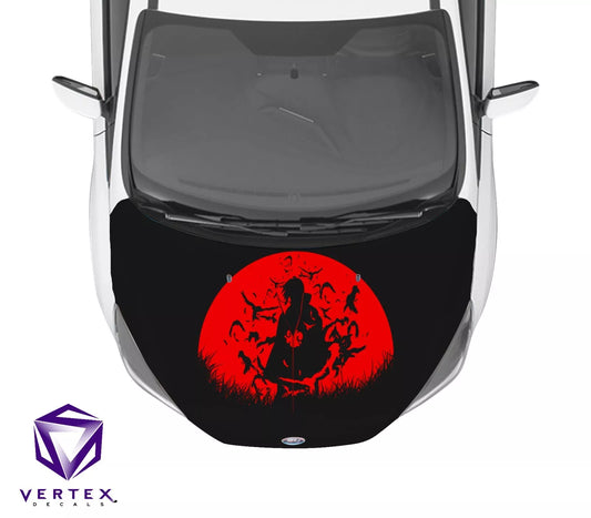 Itachi Uchiha Anime Hood Wrap 65" X 50"