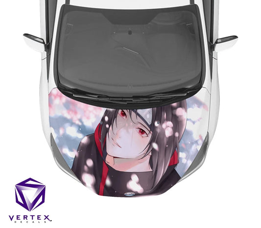 Itachi Uchiha Anime Hood Wrap 65" X 50"