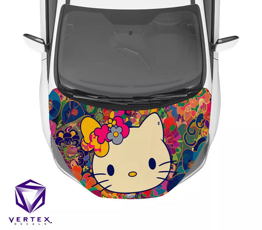 Hello Kitty Anime Hood Wrap 65" X 50"
