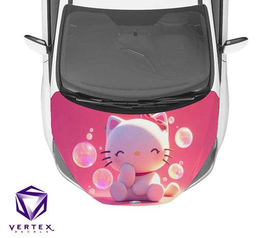 Hello Kitty Anime Hood Wrap 65" X 50"