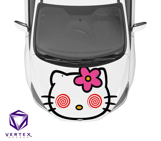 Hello Kitty Anime Hood Wrap 65" X 50"