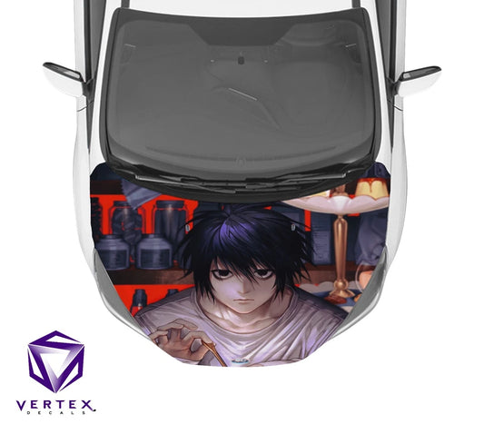 L Death Note Anime Hood Wrap 65" X 50"