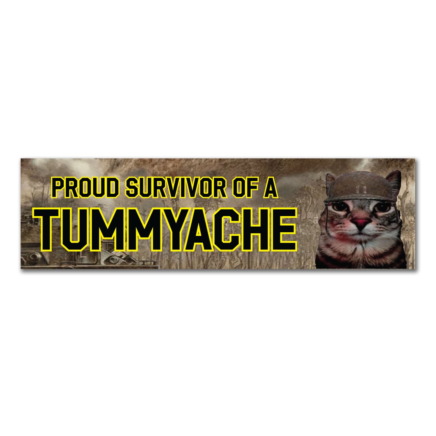 PROUD SURVIVOR OF A TUMMYACHE