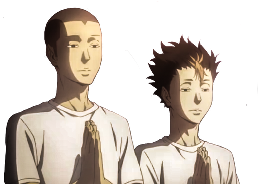 Ryunosuke Tanaka and Yu Nishinoya