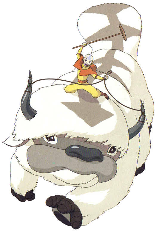 Aang and Appa