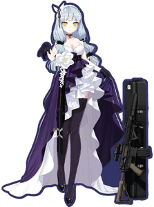 HK416 Starry Cocoon Outlined