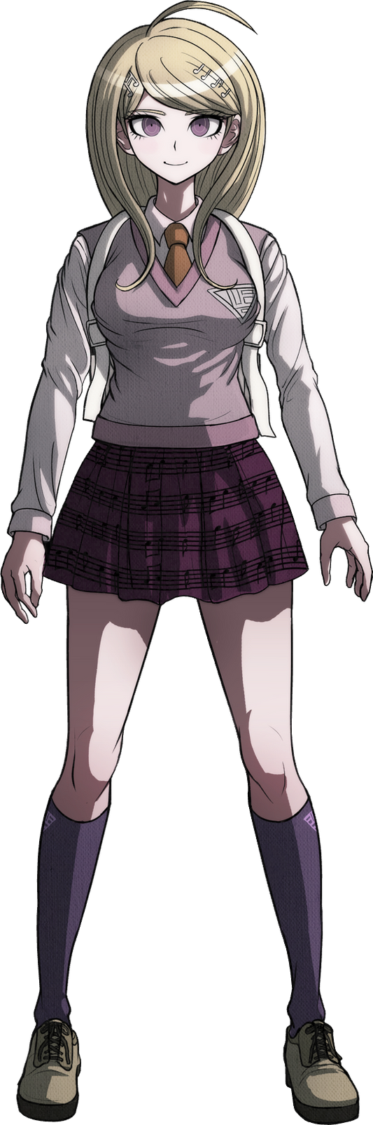 Kaede Akamatsu Full Body Sprite