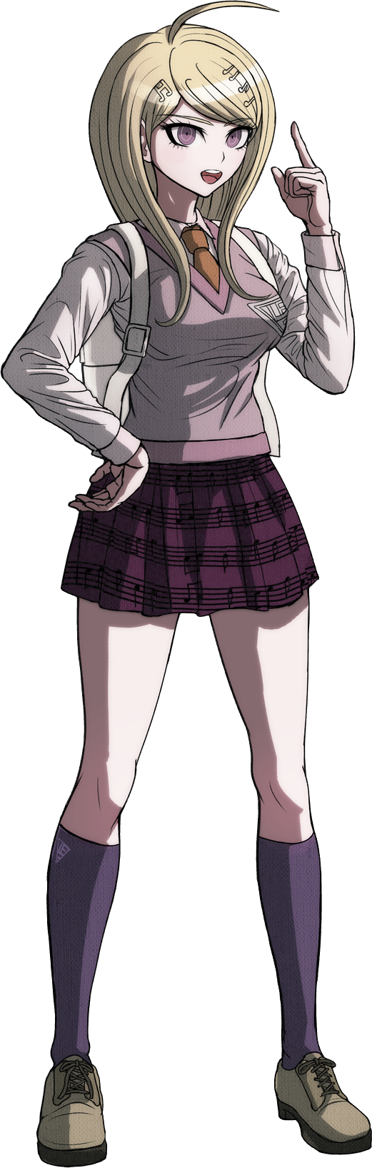 Kaede Akamatsu Full Body Sprite 3