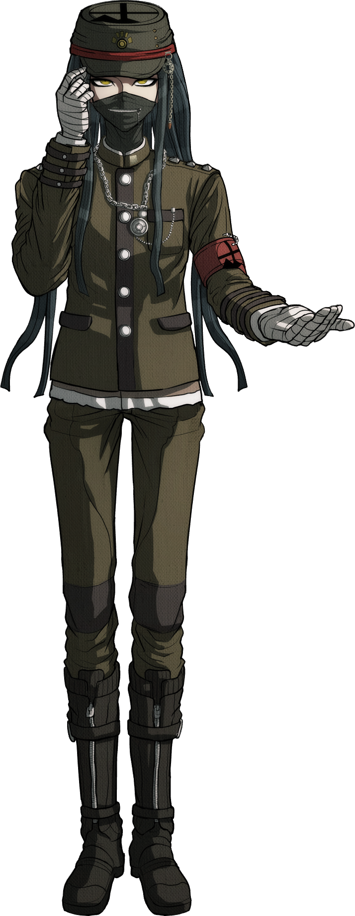 Korekiyo Shinguji Full Body Sprite 2