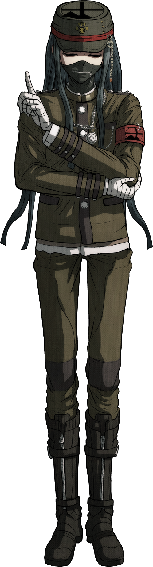 Korekiyo Shinguji Full Body Sprite 3