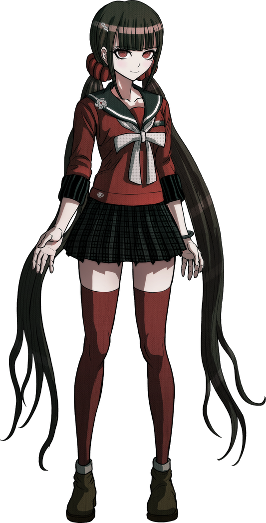 Maki Harukawa Full Body Sprite 2