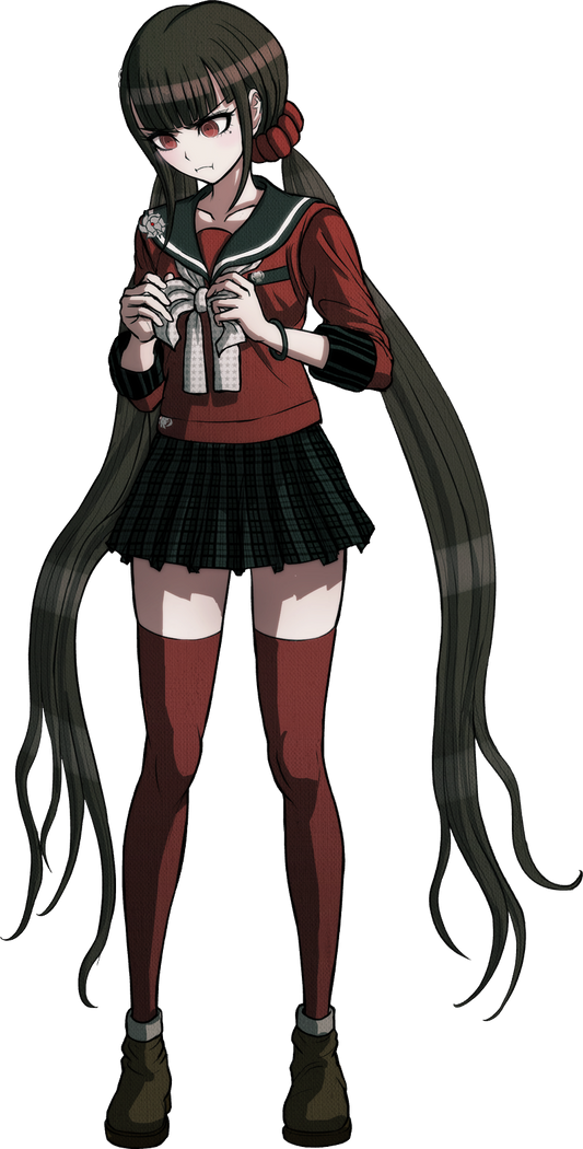 Maki Harukawa Full Body Sprite 4