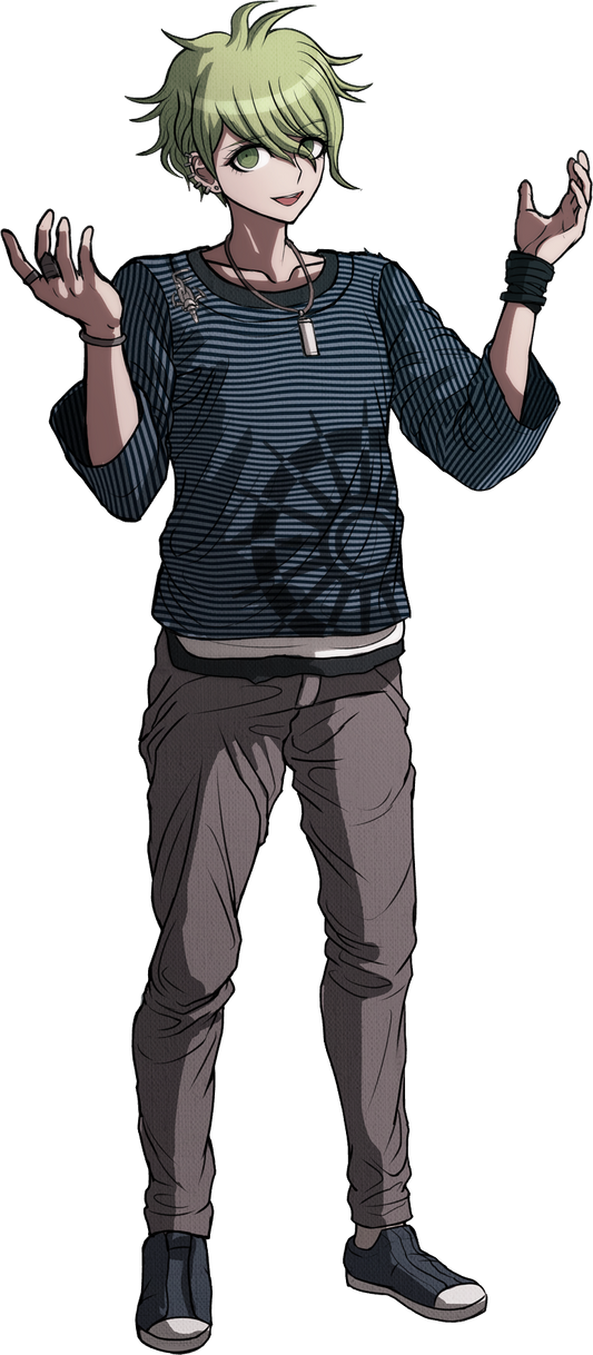 Rantaro Amami Full Body Sprite 3