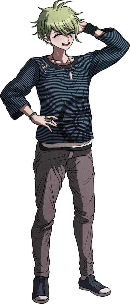 Rantaro Amami Full Body Sprite 4