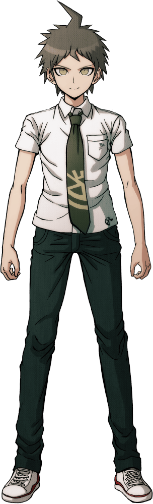 Hajime Hinata Full Body Sprite