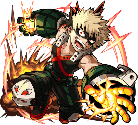 Katsuki Bakugo Monster Strike v2