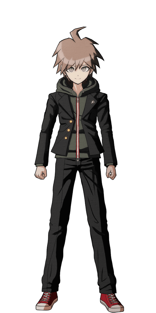 Makoto Naegi Full Body Sprite