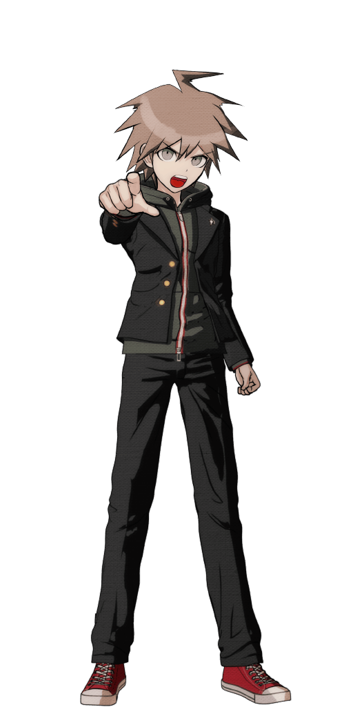 Makoto Naegi Full Body Sprite v5