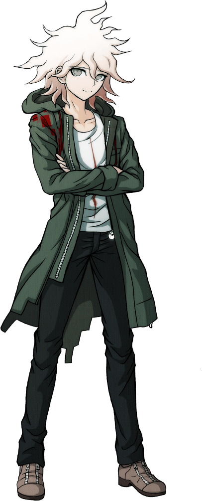 Nagito Komaeda Full Body Sprite v5