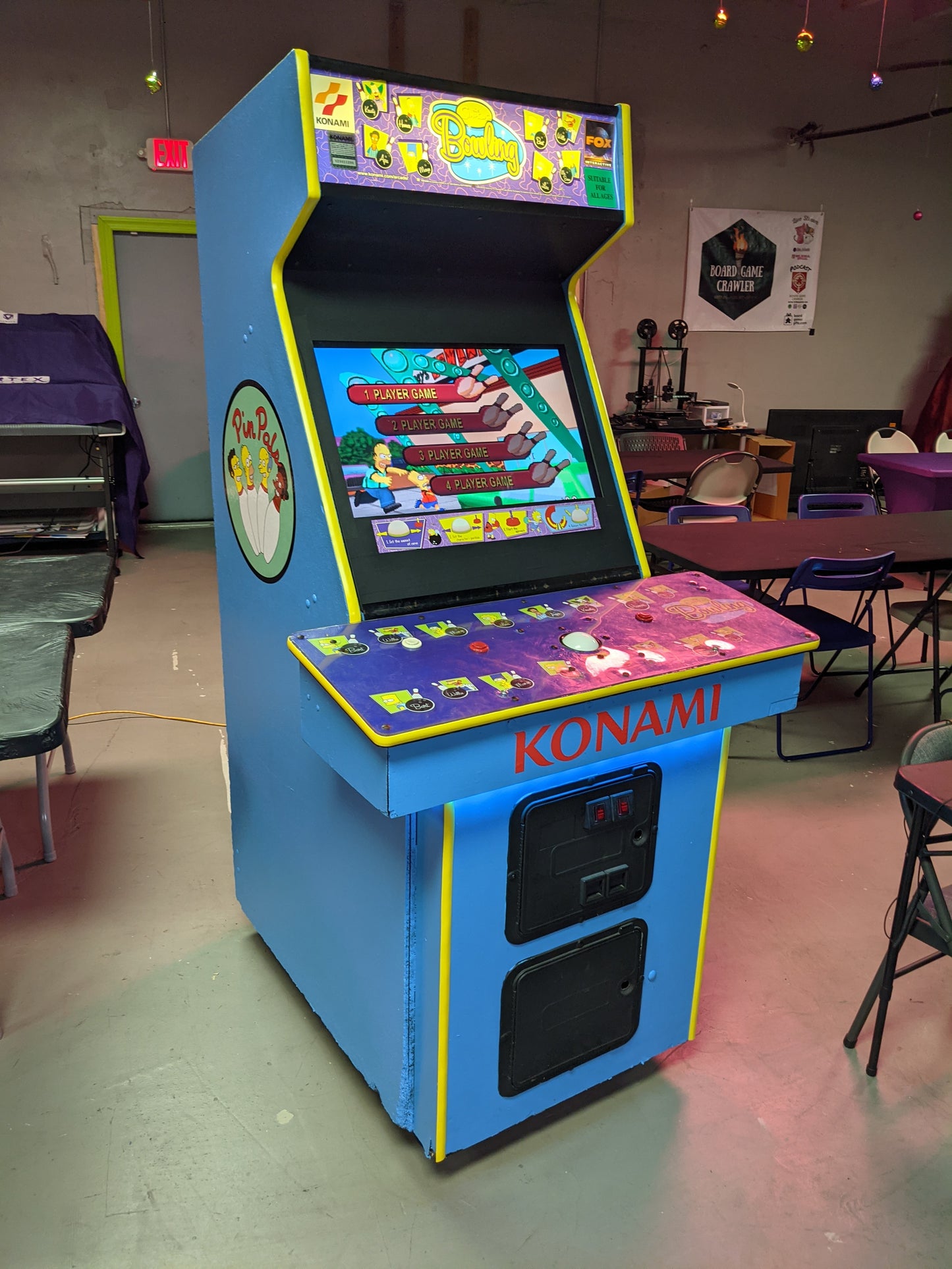Simpson's Bowling Konami Arcade