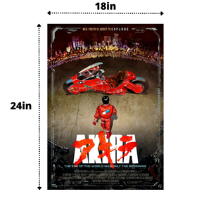 Akira 18in by 24in Movie Poster