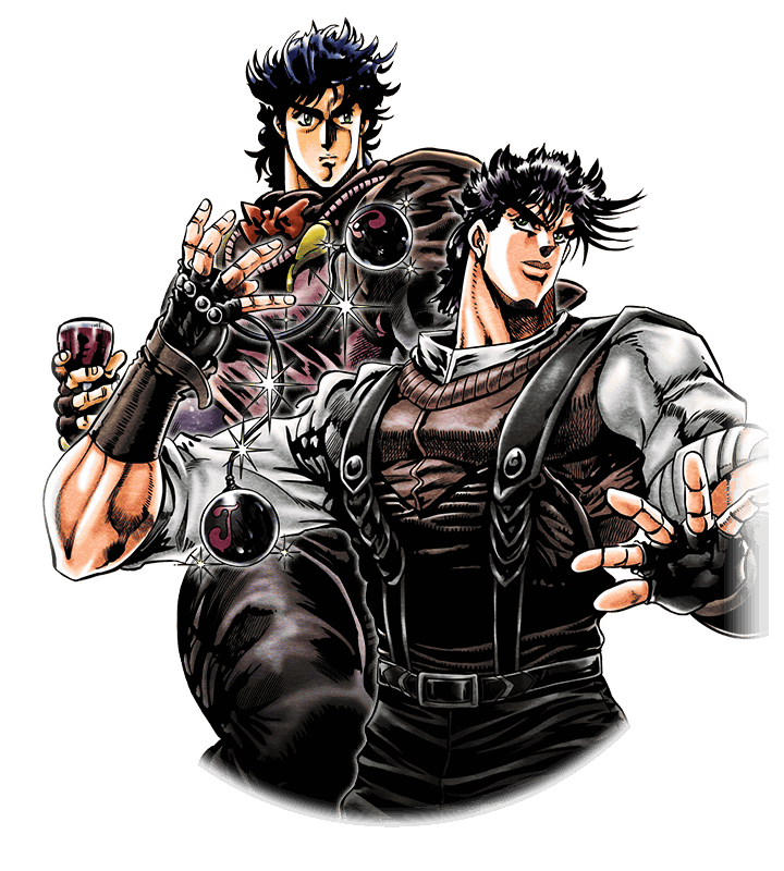 Jonathan Joestar and Joseph Joestar (Double Hamon Overdrive)