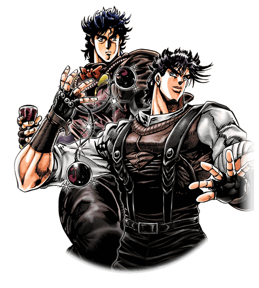 Jonathan Joestar and Joseph Joestar (Double Hamon Overdrive)