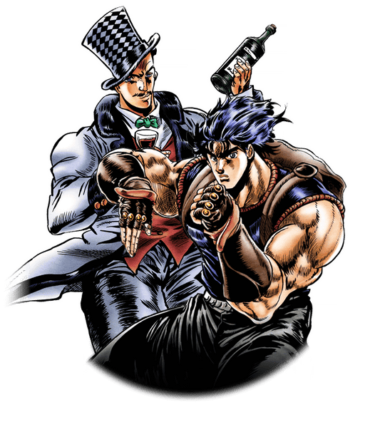 Jonathan Joestar and William A. Zeppeli