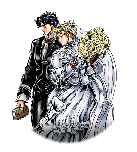 Jonathan Joestar and Erina Wedding