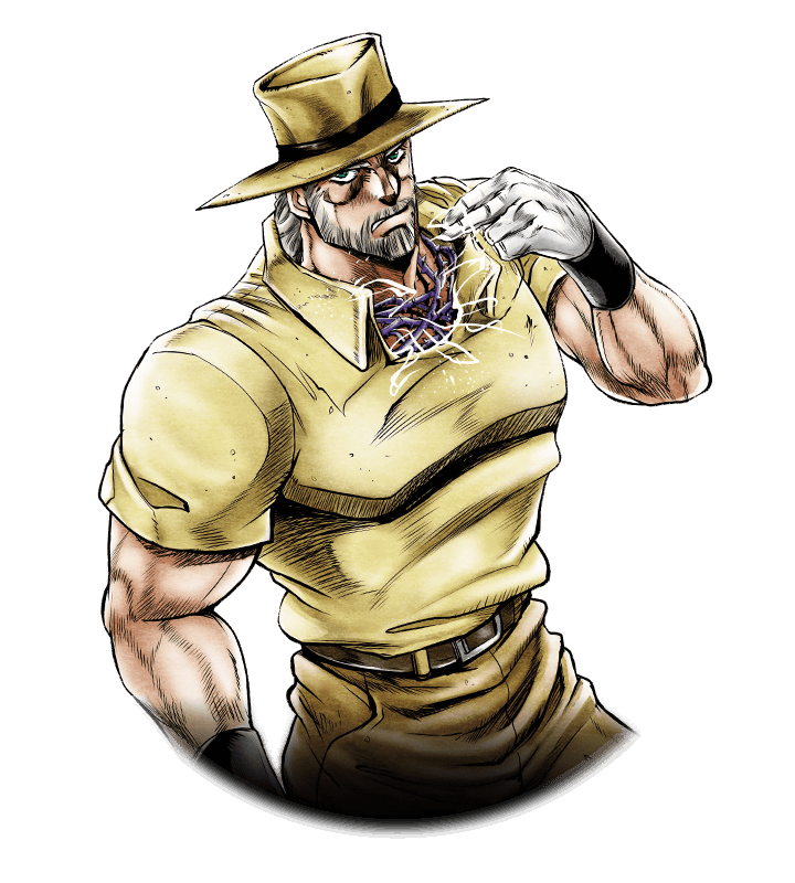 Joseph Joestar (Hermit Purple and Hamon!)
