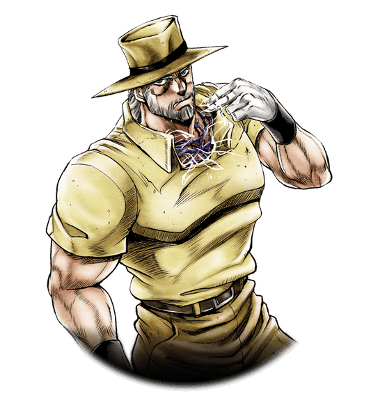 Joseph Joestar (Hermit Purple and Hamon!)
