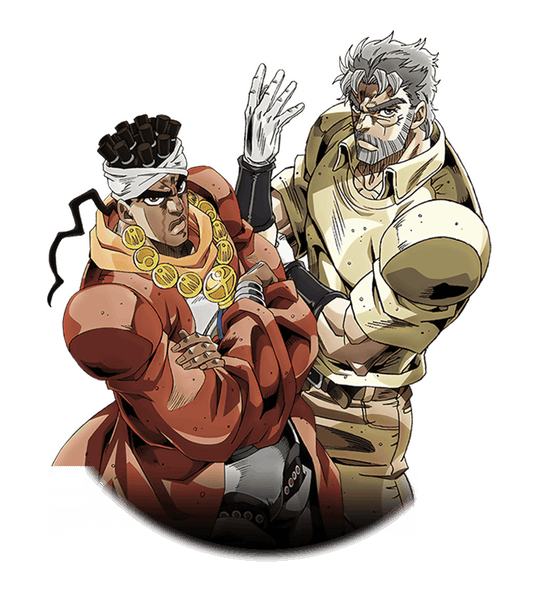 Joseph and Avdol (Anime Ver.)