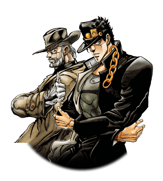 Jotaro and Joseph