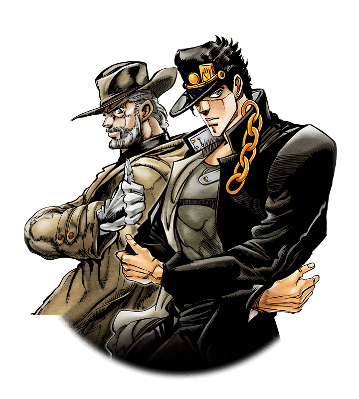 Jotaro and Joseph (Anime Ver.) – Vertex Decals