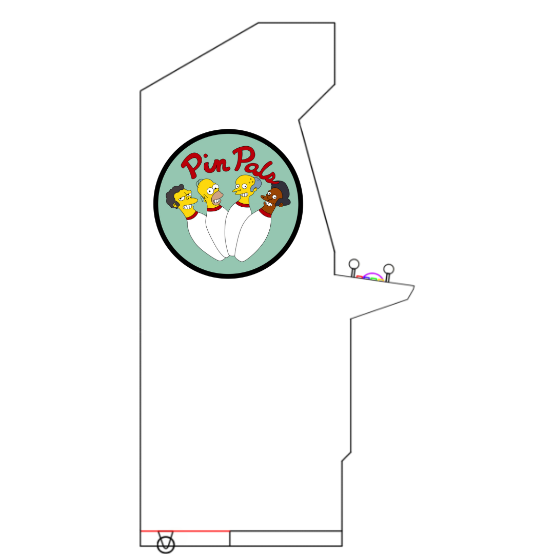 Simpson's Bowling Konami Arcade