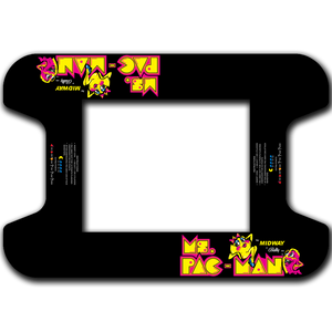 MS. PAC-MAN Cocktail Glass Underlay