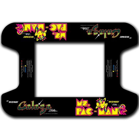 MS. PAC-MAN / GALAGA Cocktail Glass Underlay