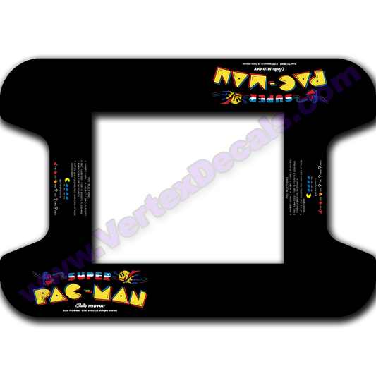 Super PAC-MAN Cocktail Glass Underlay